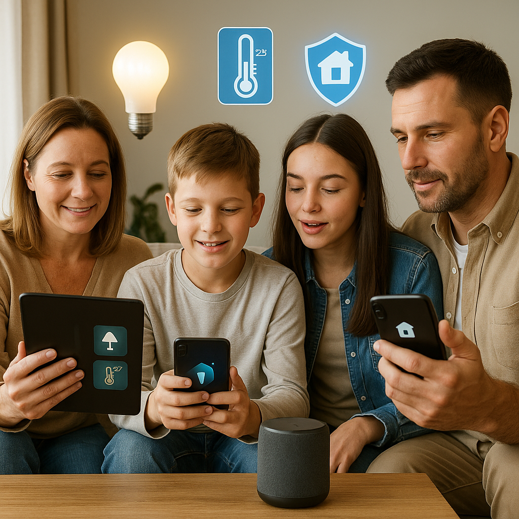 smart home familiedeling guide