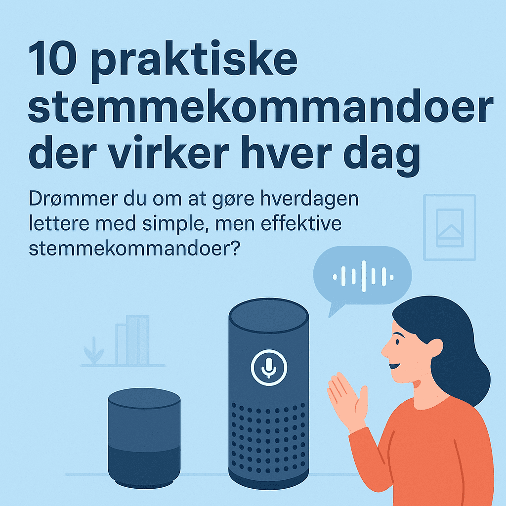 10 praktiske stemmekommandoer